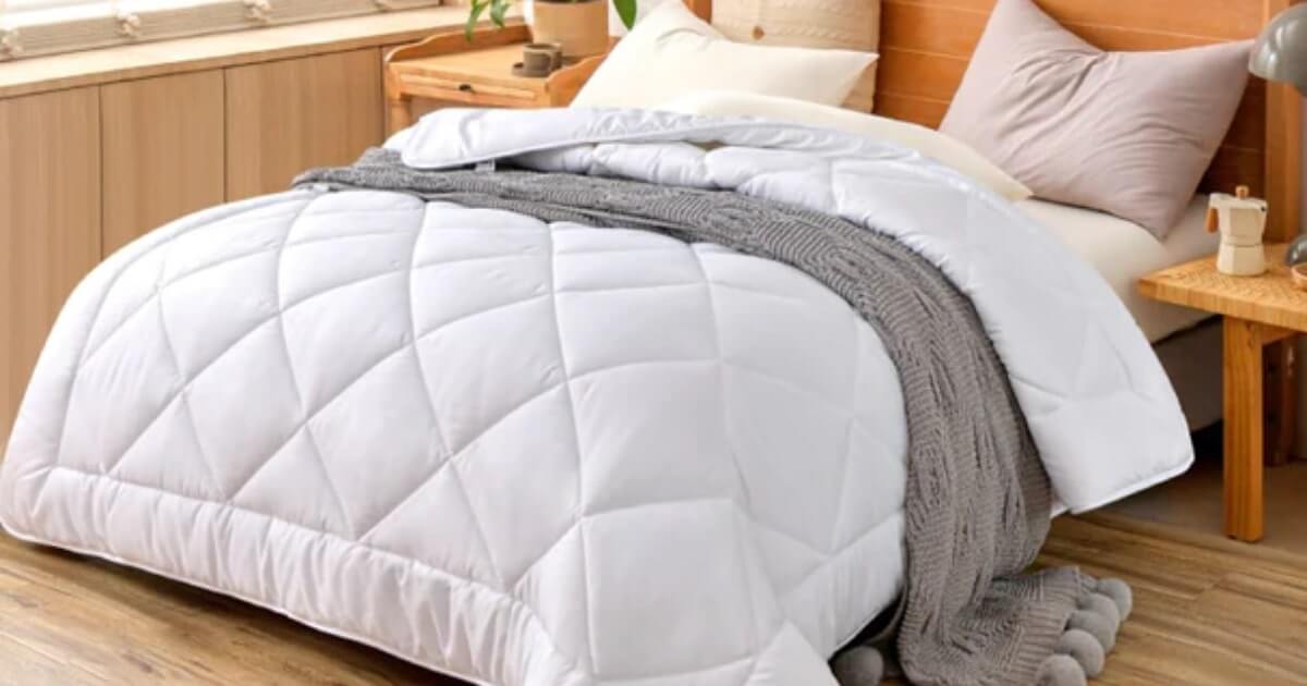 edredon nordico blanco calidad 4 estrellas