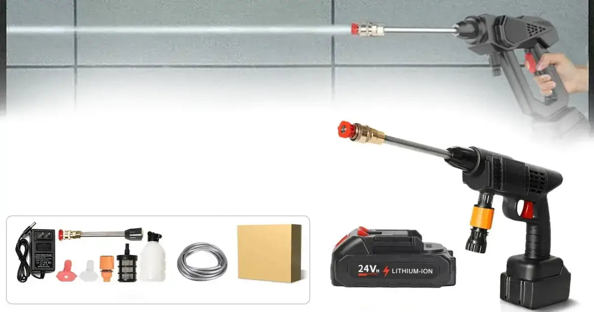 Review de Hidrolimpiadora inalámbrica HydroBron 24V 