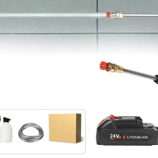 Review de Hidrolimpiadora inalámbrica HydroBron 24V 