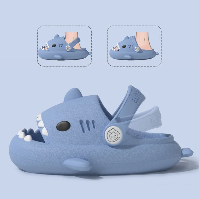 🦈 SharkSteps™ Kids – Chanclas Tiburón para Niños