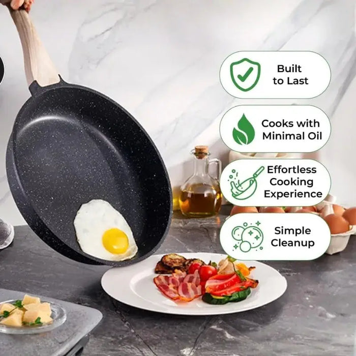 características de la Batería de Cocina Granito 15 Piezas Just Perfecto