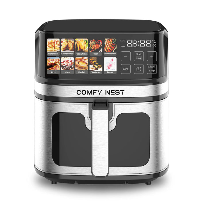 Freidora de aire Comfy Nest 8 L 1700W - con ventana