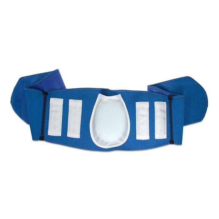 Cinturão lombar, cinto lombar com magnetoterapia - azul unissex | Bronwelys ©
